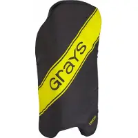 Grays Hockey Torwartset Indoor Pad Covers schwarz fluo gelb Größe M