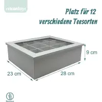 Relaxdays Teebox