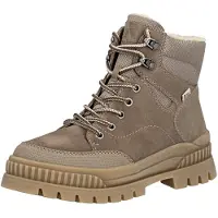 Rieker Schnürstiefel - Beige Kunstleder : 36 : Normal Größe: 36 Weite: Normal