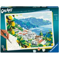 Ravensburger Malen nach Zahlen - CréArt - Amalfiküste -23149