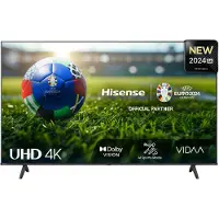 Hisense 65A6N 65 Zoll 4K UHD Smart TV, 165,1 cm (65"), 3840 x 2160 Pixel, DLED, Smart-TV, WLAN, Schwarz