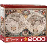 Sonstige Verlage Antique World Map 2000pc Puzzle