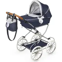 Decuevas Faltbarer Puppenwagen Mit Handtasche Bis Zu 48 Cm