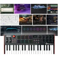 Native Instruments Professionelles MPK Mini Plus MIDI-Keyboard mit Komplete Ultimate 15 Upgrade für Select (Boxed)