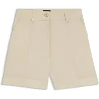 BOSS für Damen. 50556391 Tanessa beige Shorts (34), Lässig, Baumwolle