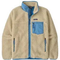 Patagonia Jacke Classic Retro-X Jkt Herren Dark Natural w/Shore Blue-XXL
