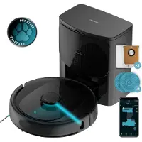 Cecotec Conga 9590 Spin Revolution Ultra Power Home, Beutellos, Schwarz, Rund, Beutellos, 3 l, Ladend