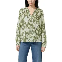 s.Oliver Langarmbluse mit All-Over Print
