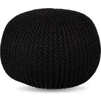 Relaxdays Strickpouf