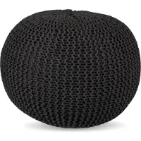 Relaxdays Strickpouf