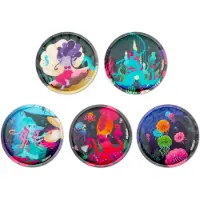 Ergobag Schulranzen-Zubehör Klettie-Set Underwater Fairies bunt