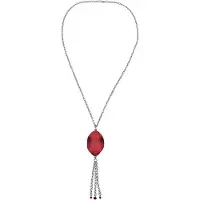 Steuer Paar Ohrstecker "Metall matt Glasstein bordeaux rot"