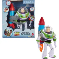 Mattel Disney Pixar Disney and Pixar Toy Story Rocket Rescue Buzz Lightyear, 3 Jahr(e), Mehrfarbig, Kunststoff