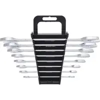 Ks Tools 517.0148, Chrom, Chrom-Vanadium-Stahl, Gerade, 22,20 mm, Box, 8 Stück(e)