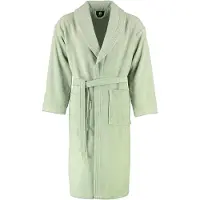 Rhomtuft Bademäntel unisex Schalkragen Sir & Lady stone - 320 in stone - 320 | Gr.: S