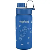 Ergobag Edelstahl Trinkflasche Fußball