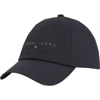 Tommy Hilfiger Kappe - Lineares Logo - Schwarz - - One Size - Kappen