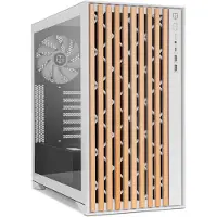 Nox Xtreme Hummer NXHUMMERELEMENT, Tower, PC, Weiß, Holz, ATX, ITX, Micro-ITX, Acrylnitril-Butadien-Styrol (ABS), Stahl, Gehärtetes Glas, Holz, 18,1 cm