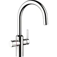 BLANCO TAMPERA Hot Smart-Armatur, metallische Oberfläche, chrom, Hochdruck