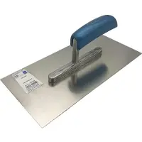 HAROMAC Glttekelle Lnge 280 mm Breite 130 mm Buchenholzgriff rostfreier Edelstahl