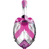 Seac Schnorchelmaske - Libera - Transparent/Pink - - XS/S - Tauchermasken