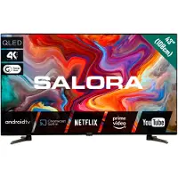 Salora QLEDTV series 43QLEDTV, 109,2 cm (43"), 3840 x 2160 Pixel, QLED, Smart-TV, WLAN, Schwarz