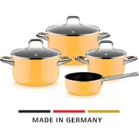 WMF Fusiontec Essential Pro Topf-Set 4-teilig Mango Yellow