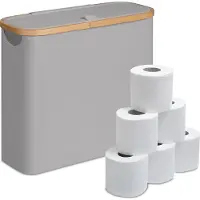 Relaxdays Toilettenpapier-Aufbewahrung