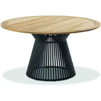 Niehoff Acore Tisch Teak/Aluminium Ø140 cm