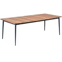 Niehoff Luna Gartentisch Aluminium/Teak