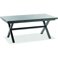 Niehoff Nalvo Ausziehtisch Grau Aluminium/Glas