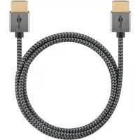 Goobay Slim High-Speed-HDMI-Kabel mit Ethernet 4K/60 Hz