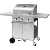 TOYA Lund Gas Grill 3+1 Gusseisen Grill 12.8Kw