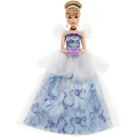 Disney Princess Disney Prinzessin Geburtstagsfeier Cinderella-Sammelfigur Modepuppe, inspiriert vom Disney-Film, Modepuppe, Weiblich, 4 Jahr(e), Mädchen, 330,2 mm, 300 g