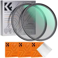 K&F Concept 1/4+1/8 Black Mist Filter Set 77mm