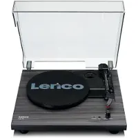 Lenco LS-10 Plattenspieler mit eingebauten Lautsprechern Schwarz