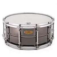 WorldMax Black Dawg 14" x 65" Black Nickel über Messing Snaredrum