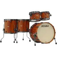 Tama Starclassic Bubinga 22" 5pc Kesselsatz Gloss African Cherry
