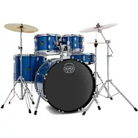 Mapex Comet Serie 22 Schlagzeug Indigo Blau mit Ride Becken
