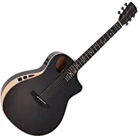 Hartwood Sonata-FX Thinline-Elektroakustikgitarre Schwarz
