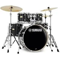 Yamaha Stage Custom 22" 5-tlg. Kesselsatz mit Hardware Raven Black