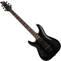 Schecter Omen 6 Linkshänder E-Gitarre Schwarz