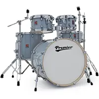 Premier Artist 22" 5-teiliges Schlagzeug Steel Grey