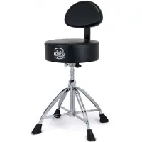 Mapex T870 Runder Hocker mit Rückenlehne Trommelhocker vier Beine