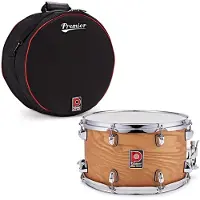 Premier Artist 14" x 8" Birke Snare Drum Esche antik & Soft Case