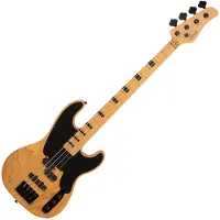Schecter -T-Modell Session Bassgitarre Aged Natural Satin