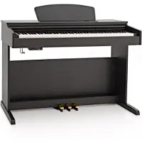 Gear4Music DP-10X Digitalpiano von Mattschwarz