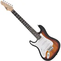 Gear4Music 3/4-LA-Linkshänder-E-Gitarre von Sunburst