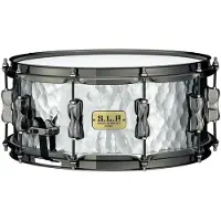 Tama S.L.P. 14 x 6" Ausdrucksstarke Hammered Steel Snare Drum