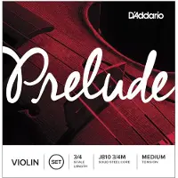 D'Addario Prelude Violinsaitensatz 3/4-Größe Medium